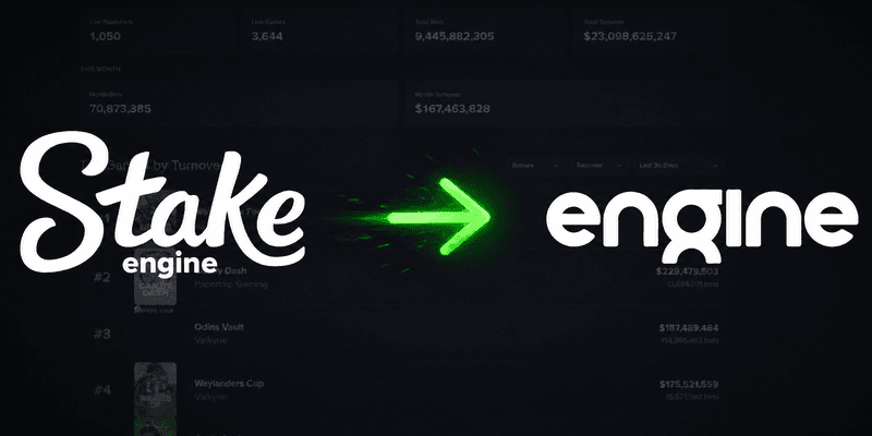 Stake Engine Rebrands as Engine and Preps Multi-Casino Support
