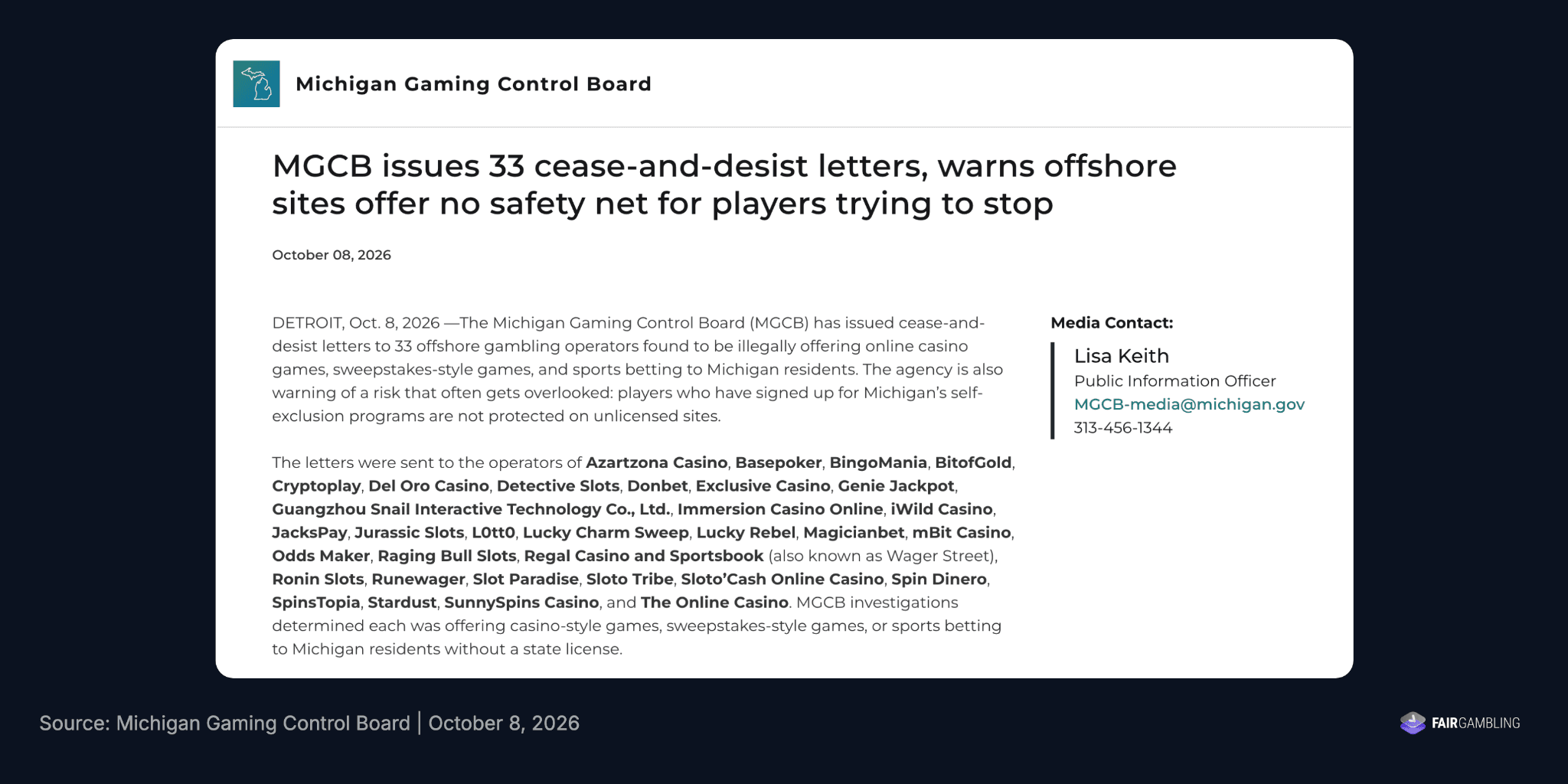 iGaming Weekly October 5–11, figure 6