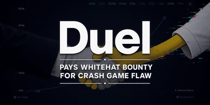 Duel Pays $37,000 Bug Bounty for Crash Game Payout Exploit