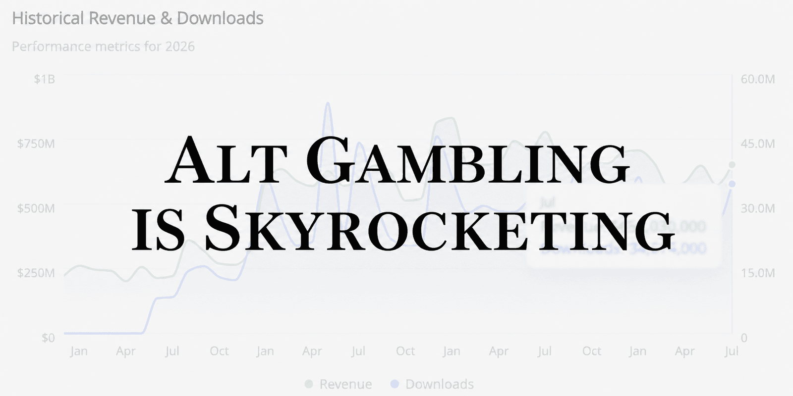 Alt Gambling is Skyrocketing Cover