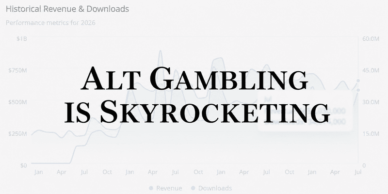 Alt Gambling is Skyrocketing Cover