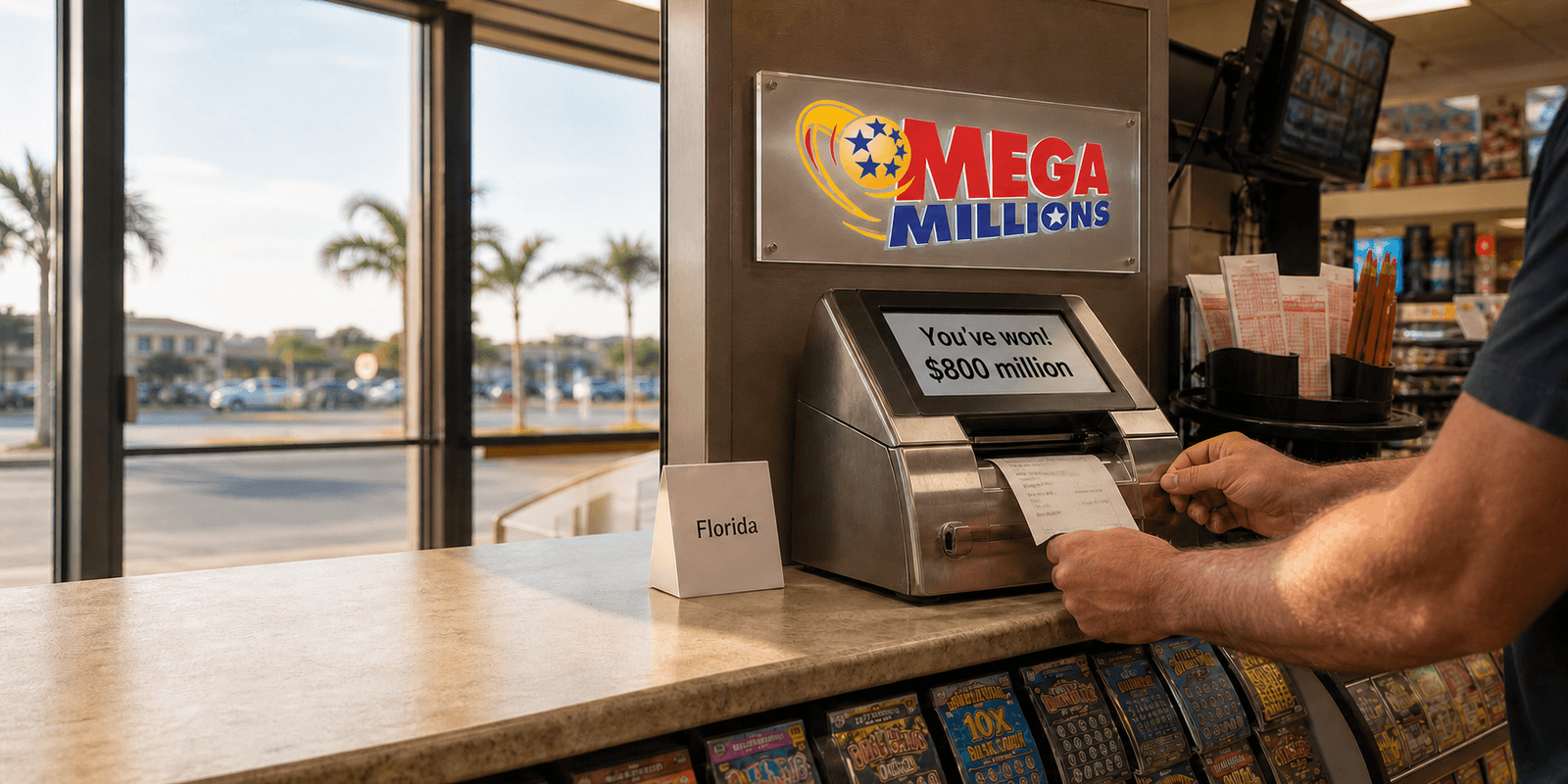 Single Florida Ticket Wins $800 Million Mega Millions Jackpot