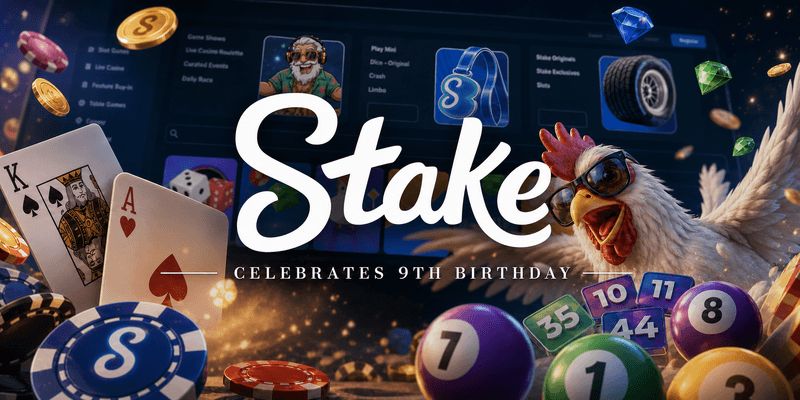 Stake Turns Nine