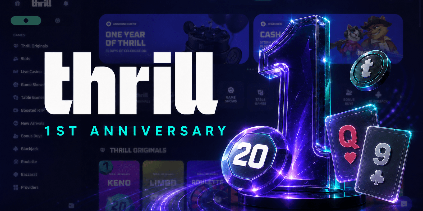 Thrill Marks First Anniversary With Almost $4.9 Billion Wagered