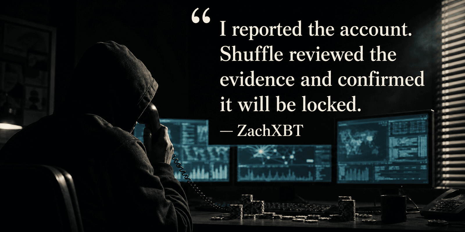ZachXBT Ties $5 Million in Alleged Crypto Thefts to a Shuffle Account