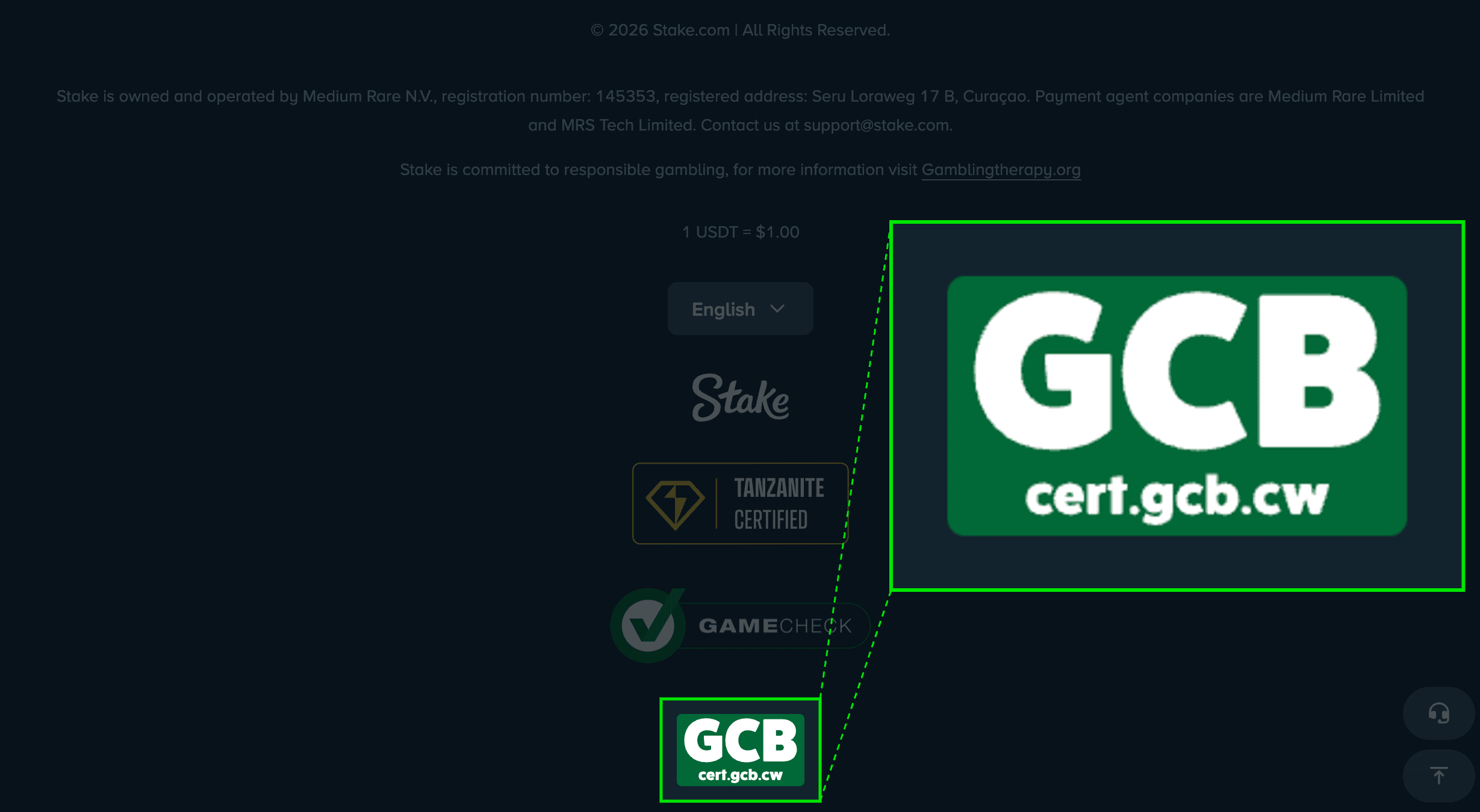 License Spotlight View