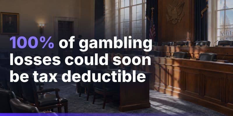 House Tax Package Would Restore Full Gambling Loss Deduction