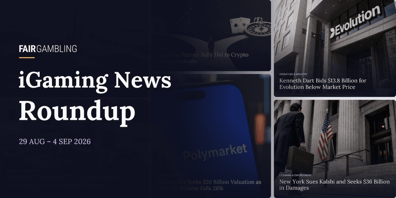 iGaming News Roundup: Kalshi loses in Nevada, Lottomatica takes CIRSA, Sorare frozen