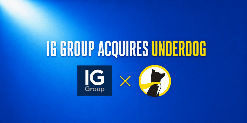 IG Group Buys Underdog for Up to $1.3 Billion, Gaining Full CFTC License Stack