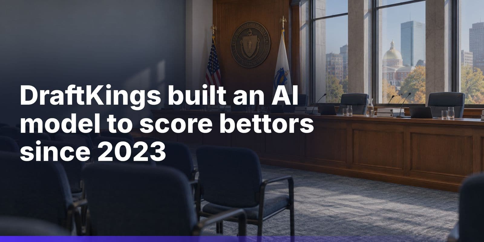 Massachusetts Regulators Review DraftKings' Use of AI on Bettors