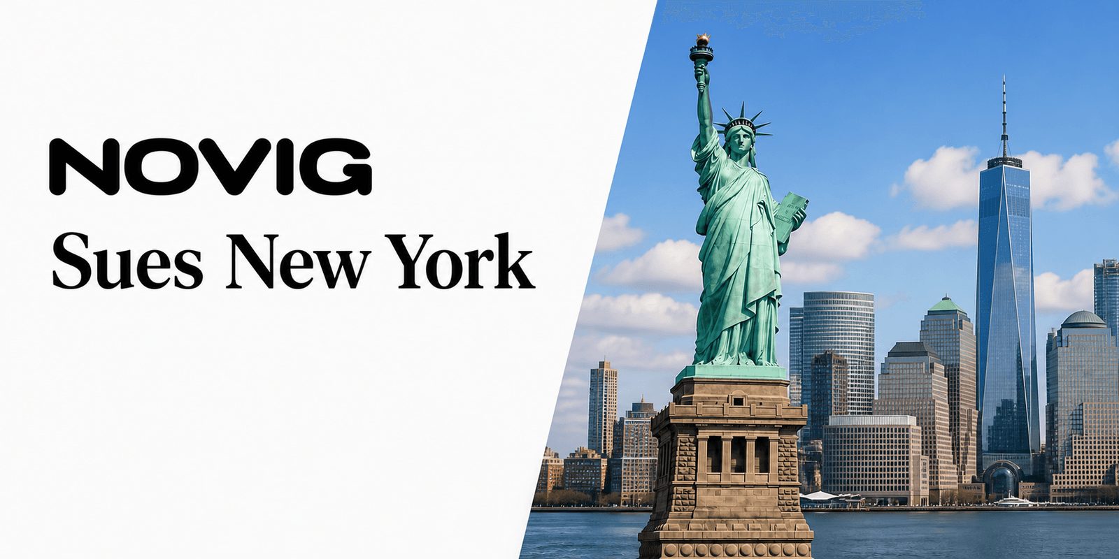 Novig Sues New York a Day After Launching in 47 States