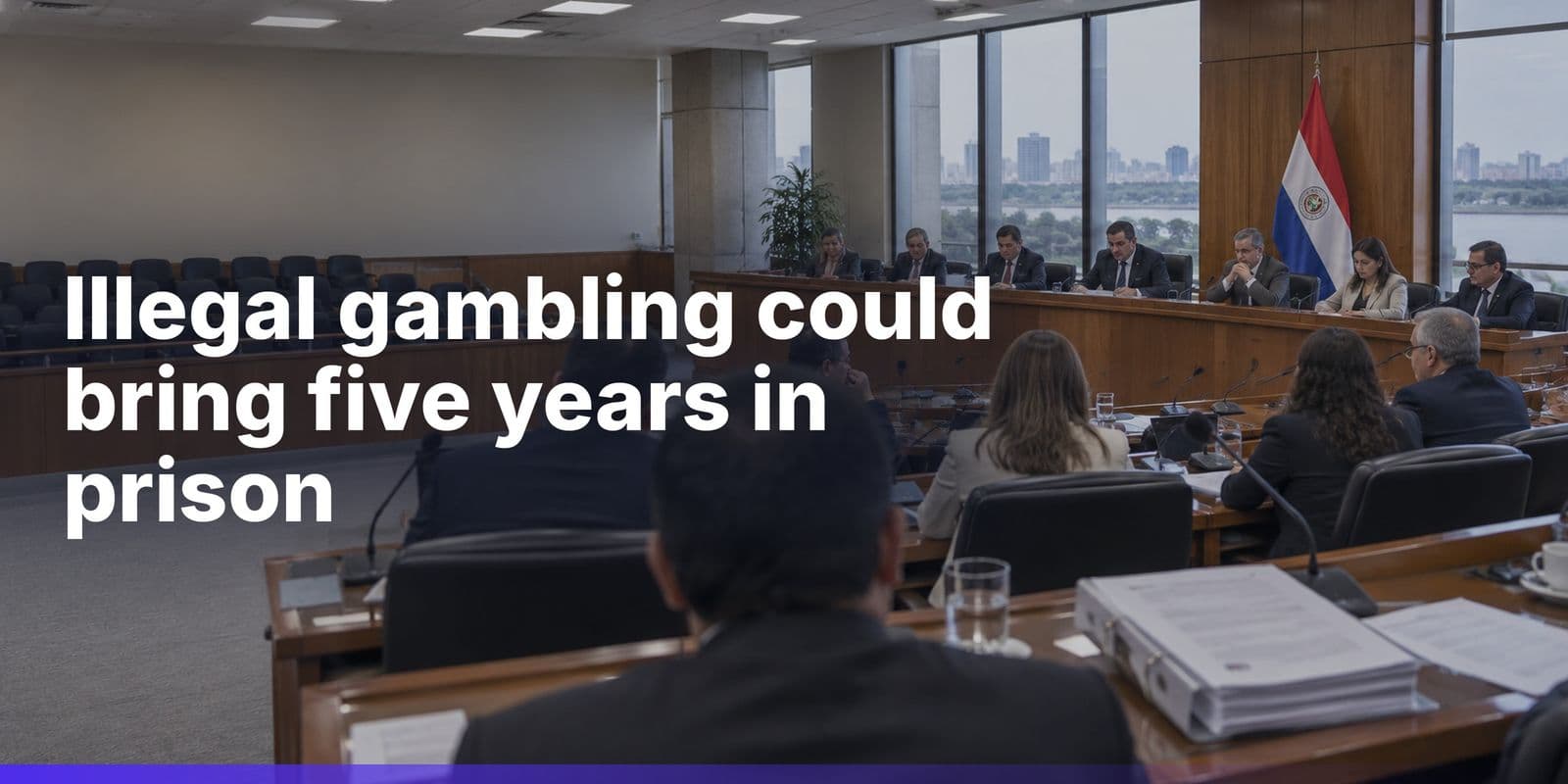 Paraguay Bill Would Replace Gambling Regulator and Jail Illegal Operators